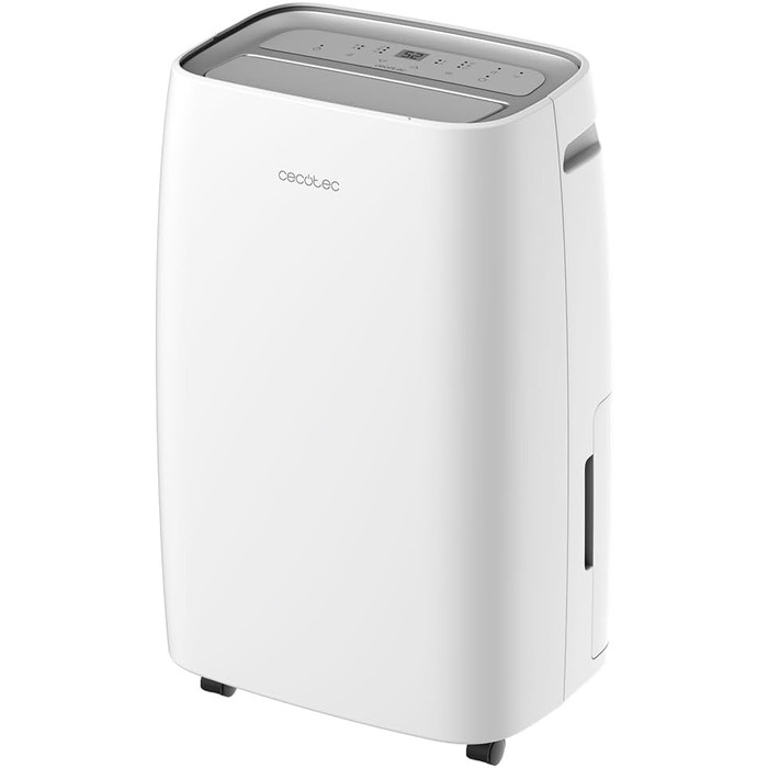 Зволожувач повітря Cecotec BigDry Series 2000: 750 мл/день, резервуар 0.6-2 л, 2 швидкості, 2 режими, площа до 25 м², функція очищення. (2000 Essential), білий