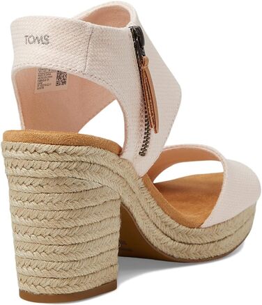 Сандалі жіночі TOMS Majorca на платформі, колір персиковий (37 EU)