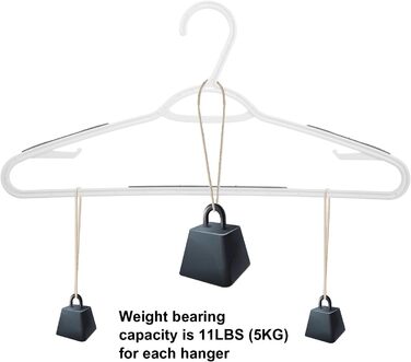 Пластикові вішалки для одягу, гнучкі, неслизькі, сірі, 30 шт.