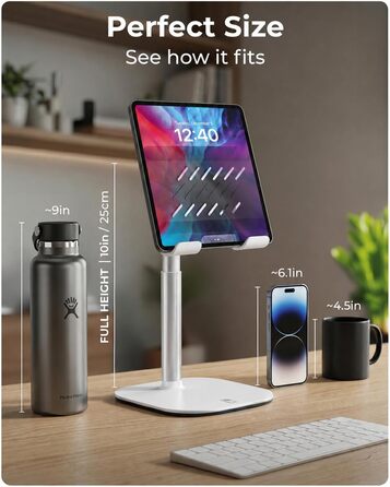 Тримач-підставка для планшета COOPER Tablet Holder Stand, чорний (Frost White)