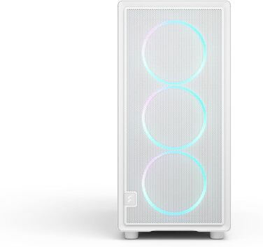 Корпус для ПК Fractal Design Epoch XL White - з прозорою бічною панеллю з загартованого скла, Mesh-панель, 3 вентилятори Momentum 12, підтримка ATX/mATX/ITX