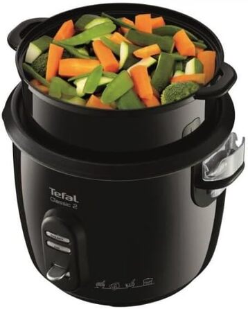 Мультиварка Tefal RK8121 45 в 1: Режимів приготування, LCD-дисплей, 5л, нержавіюча сталь, книга рецептів