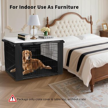 Накладка на собачий вольєр Rockever 96,5 см, пластикова, з антиковзаючим покриттям, легко миється, з кріпленнями (для вольєру 91,4 см)