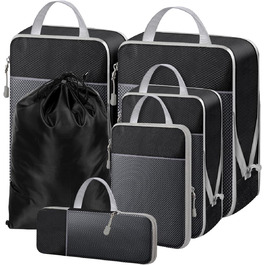 Чоловіча/Жіноча косметичка-органайзер для подорожей, накидна косметичка, прозора косметичка для макіяжу та туалетних аксесуарів (Чорний)