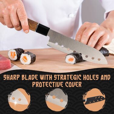 Набір для приготування суші: бамбуковий килимок, ролик-базука, DIY для дому, органічний USDA