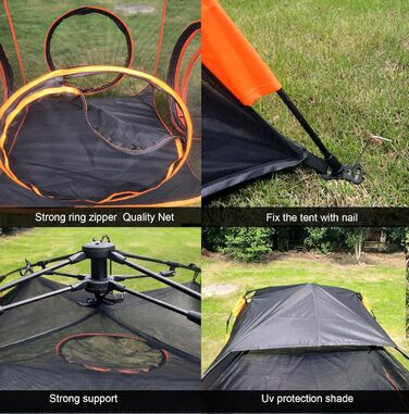 Туннель-намет 2-в-1 для котів та собак, складаний, для вулиці, Pop-Up вольєр для тварин, огорожа-забіг, будиночок (стиль 4)