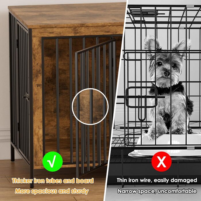 Клітка для собак для дому, 200 см, велика собача будка для 2 собак, XXL, міцна клітка з перегородкою, сучасна собача будка для дому, 4 двері для великих собак до 100 кг