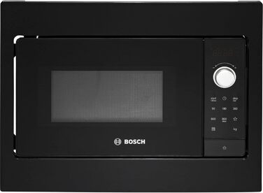 Вбудована мікрохвильова піч Bosch BFL523MB3 Serie 2, 800 Вт, чорна, з LED-touchdisplay та AutoPilot 7
