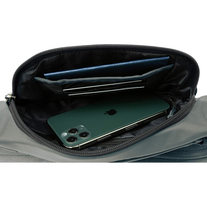 Рюкзак на пояс Travelon Anti-Diebstahl Active, антрацит (чорний), 43127