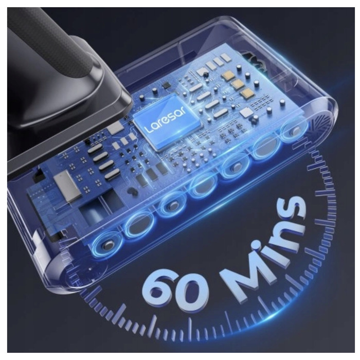 Вертикальний пилосос Laresar V8 (Elite 8), червоний