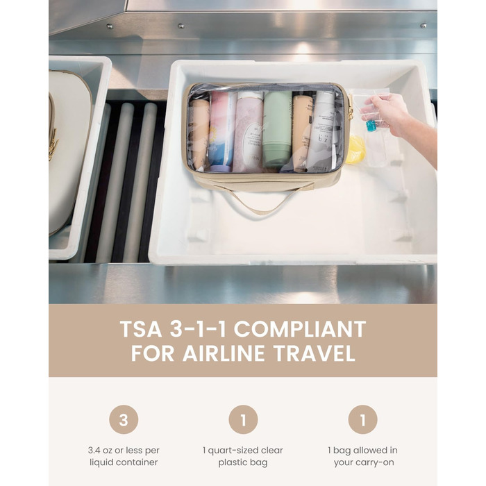 LOVEVOOK Рюкзак для ручної поклажі, 40L, для жінок, валіза-рюкзак з відділенням для ноутбука, водонепроникний, для подорожей, ділових поїздок, вихідних, Khaki-beige