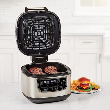 PowerXL MultiCooker - 12-in-1 Multi Cooker with Keep Warm Function - Air Fryer, Oven, Skillet, Rice Cooker, and More - 5.7 Liter Capacity - 12 Cooking Programs - Air Fryer - Calorie-Saving