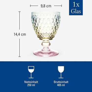 Секретне скло Villeroy & Boch Boston Pearl – мерехтливе, для шампанського, Prosecco, секту, миється в посудомийній машині