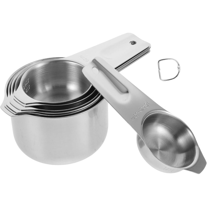 Alipis 4-Piece Bar Set: Cocktail Shaker, Measuring Spoons, Large Jigger, Tea Strainer, Schnapps Glasses, Tamper, Latte Glasses, Grater, Measuring Liquid, Measuring Cup, Auxiliary Tools, Flasks, Scoops