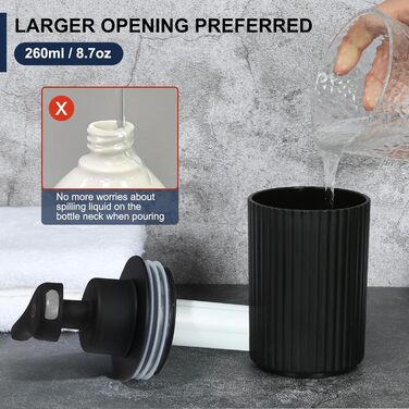 Phneems Automatic Soap Dispenser Electric Soap Dispenser Sensor with Sensor Automatic Foam Soap Dispenser Automatic Foam Dispenser No Touch Foam Dispenser for Bathroom, Kitchen, Office USB Black