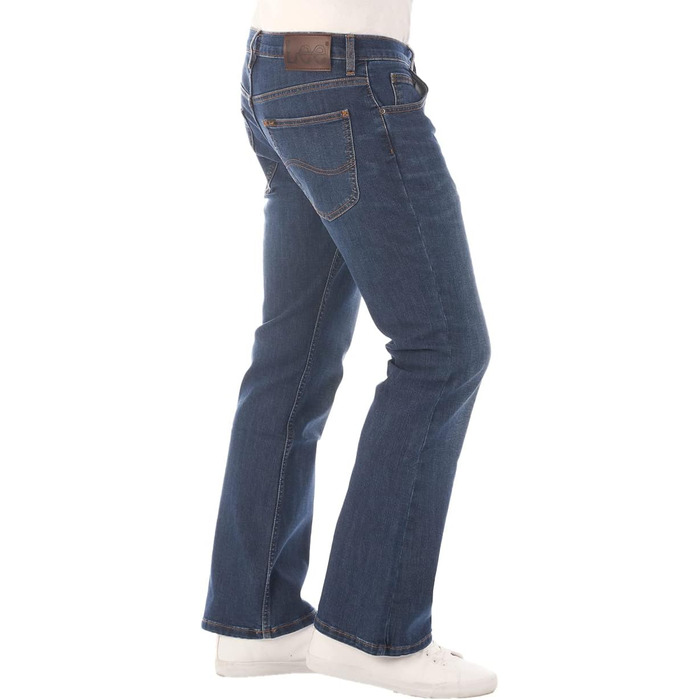 Чоловічі джинси Lee Bootcut Denver з еластаном, синій денім, розміри 32-46