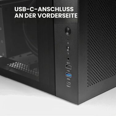 Ігровий корпус Mars Gaming MC-3TCORE MC-INFINIO LITE ATX, панорамне скло, підтримка рідкого охолодження, чорний