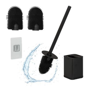 Relaxdays Toilet Brush with Wall Holder