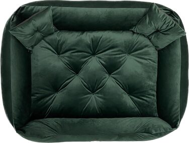 Ортопедичне собаче ліжко Dogs4Life Velours XXL (135x100 см) | Для великих собак | З водонепроникним покриттям | Зручне собаче ліжко | Зручне та миється | Для дому та вулиці