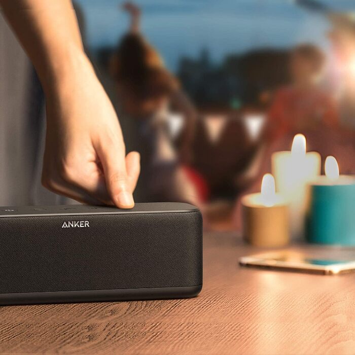Портативна Bluetooth колонка Anker SoundCore Boost з BassUp, IPX7, 12 годин роботи, 20м радіус дії, Dual Drivers, EQ