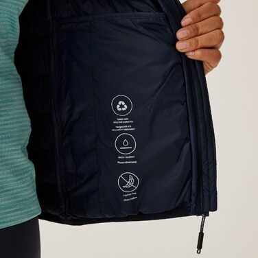 Жіноча тепла жилетка Regatta Hillpack II 36 Navy - водонепроникна жилетка для активного відпочинку