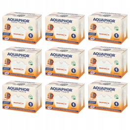 Смінний фільтрувальний картридж для глечика Aquaphor Maxfor+ H, 9 шт.