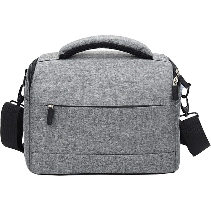 Сумка для камери HIUOUIH: фотосумка для DSLR/SLR камер, 26 x 19 x 15 см, сіра