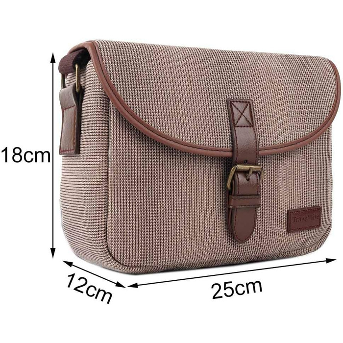 Сумка для камери Neuleben: сумка-месенджер для дзеркальної/зеркалоподібної/DSLR камери, сумка-фотосумка, хакі