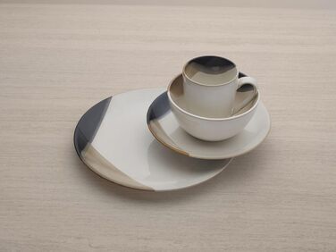 Сервіз Mikasa Caden 16-частинний, набір посуду для 4 осіб