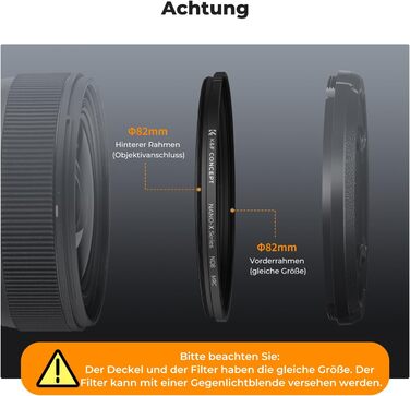 Графільтр K&F Concept Nano-X Serie Slim ND64 (49mm) - 6 ступенів затемнення