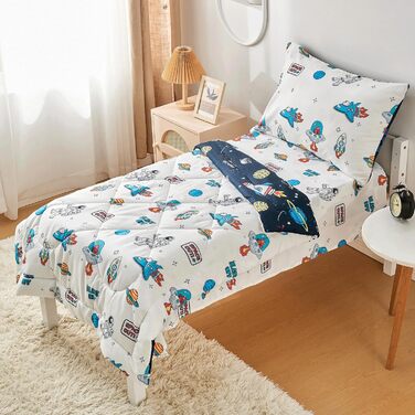 Дитяча постільна брова Beeweed з космічним дизайном (4 частини)