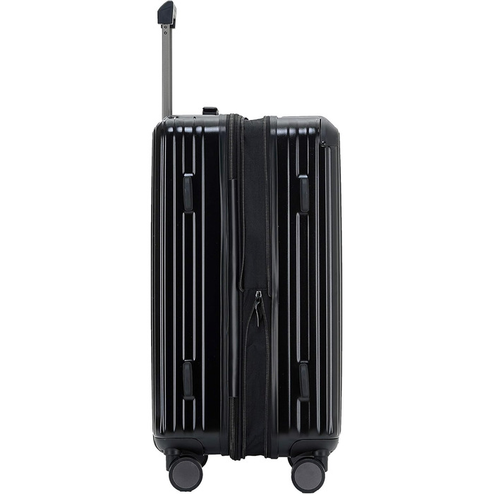 Чемодан з замком TSA, набір валіз, валіза-тролей, жорсткий корпус, чорний (Мітлер)