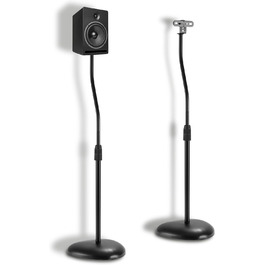 Підставка для колонок Xantron® ECO-SS05: регульована висота до 103 см, з антиковзким покриттям та прихованою прокладкою кабелю, комплект з кріпленням