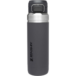 STANLEY Quick Flip Go Bottle, 680 ml, (1065 ml, Anthracite)