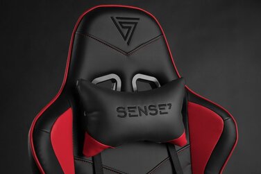 Обертовий стілець Sense7, червоний
