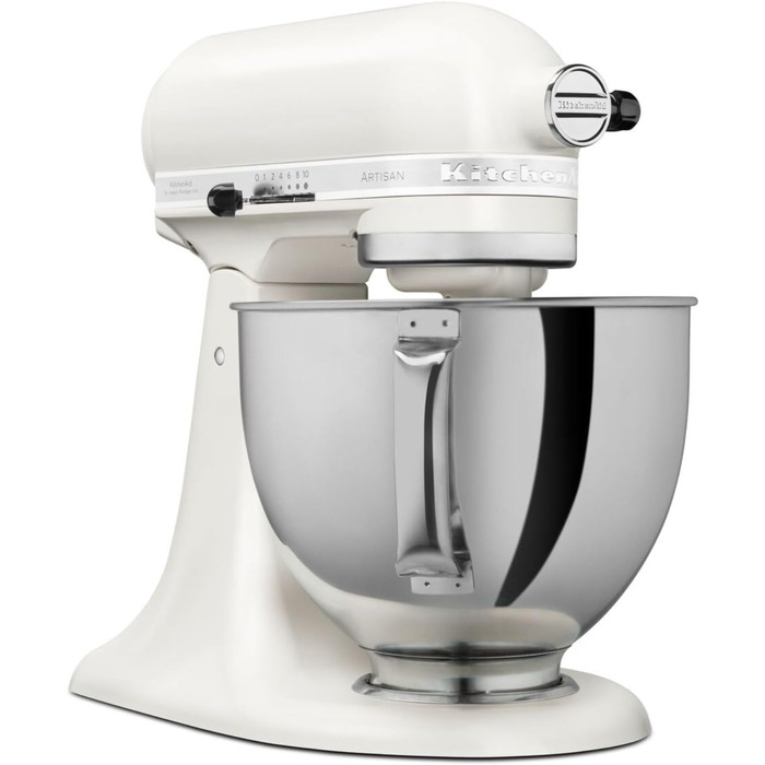 Планетарний міксер KitchenAid Artisan 4,7л, колір порцеляново-білий