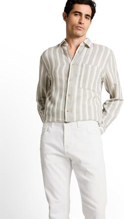 Джинси чоловічі Tom Tailor TTJOSH Regular Slim білі (29/32) - Оригінал