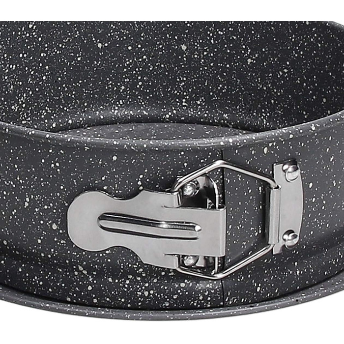 Форма для випічки Tognana Pure Roq, 22 см, знімний корпус, алюміній, чорний колір