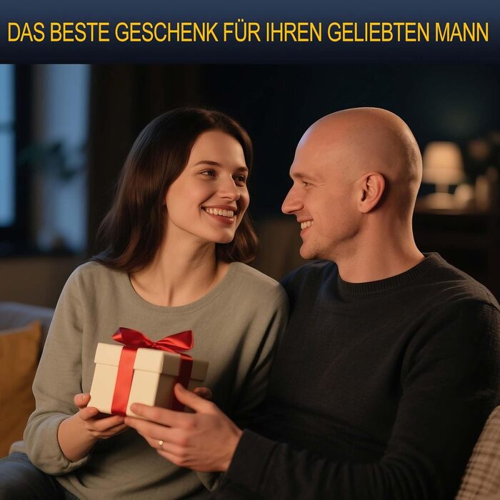 Електричний гоління для чоловіків, вологостійкий гоління для голови з зарядкою USB-C, магнітна система очищення та 120 хв роботи від акумулятора – ідеально для гоління голови та точного гоління короткого волосся, чорний