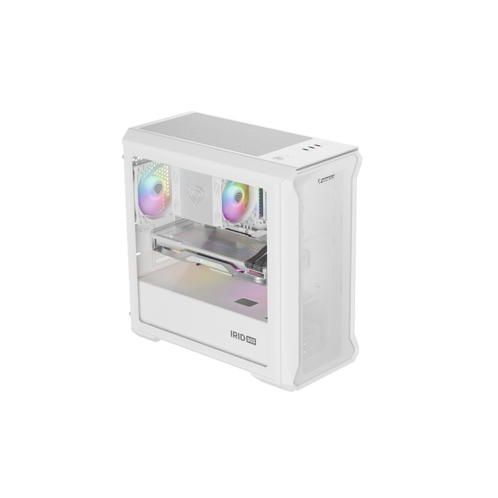 Корпус Genesis IRID 503 ARGB LITE Mini Tower, білий