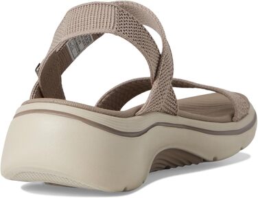 Сандалі Skechers Go Walk Arch Fit 2.0 Annie – бежеві текстильні жіночі, 38 EU