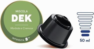 Кава Caffè Borbone в капсулах для Dolce Gusto, декафеїнація (без кофеїну), 90 шт.