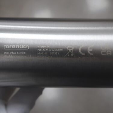 Електричні мельниці для солі та перцю Arendo 2 шт. з USB-зарядкою, велика ємність, регулювання помелу, LED-підсвітка