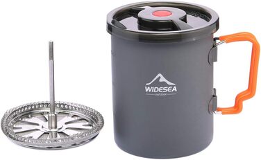 Френч-прес для кави Widesea 750 мл для кемпінгу