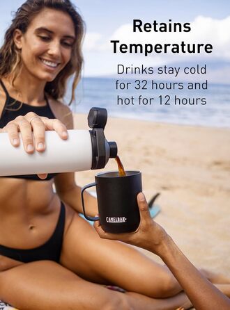 Camelbak Vacuum Insulated Bottle Chute Mag Sst White