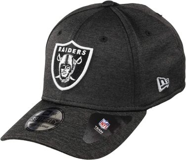 Кепка New Era NFL Raiders 39Thirty Established чорна (L-XL) - Офіційна бейсболка для американського футболу