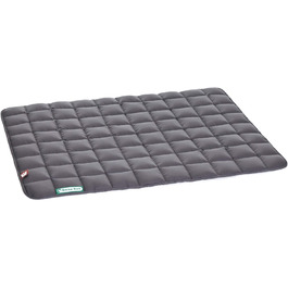 М'яка та якісна лежанка для собак Doctor Bark, розмір L, 100x80 см, сіра, для великих собак, міцна, для дому та вулиці, можна прати до 95°C