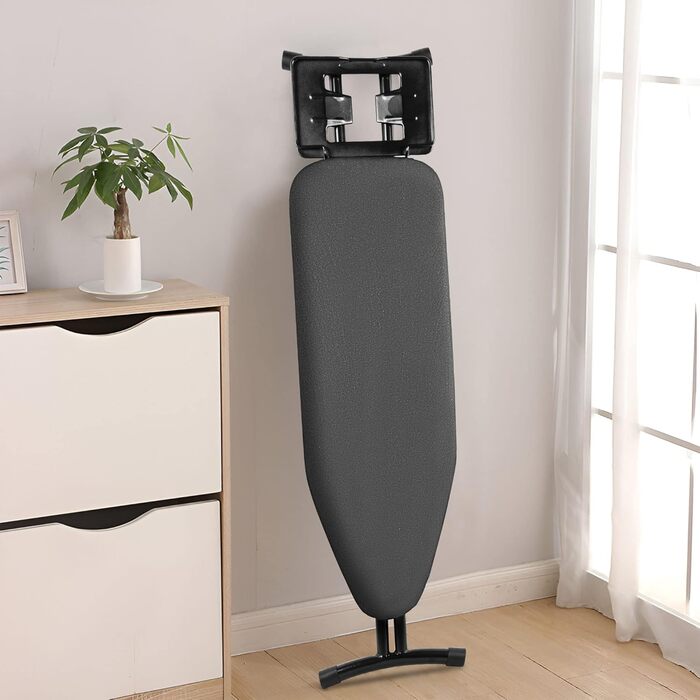 IBVIVIC Folding Ironing Board - Small Ironing Board, Table Ironing Board Made of Metal Mesh with Non-Slip Feet for Home Use, 81 cm x 30.5 cm, Blue