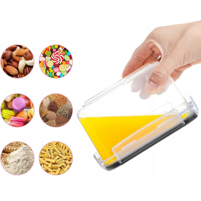 Герметичні контейнери для зберігання продуктів, щільні бокси + ПОДАРУНОК