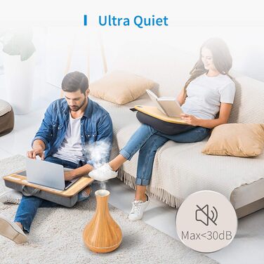 Розумний аромадифузор Meross Mini | 400 мл, RGB, керування через додаток, голосове керування | Сумісний з Apple Home, Alexa, Google Home